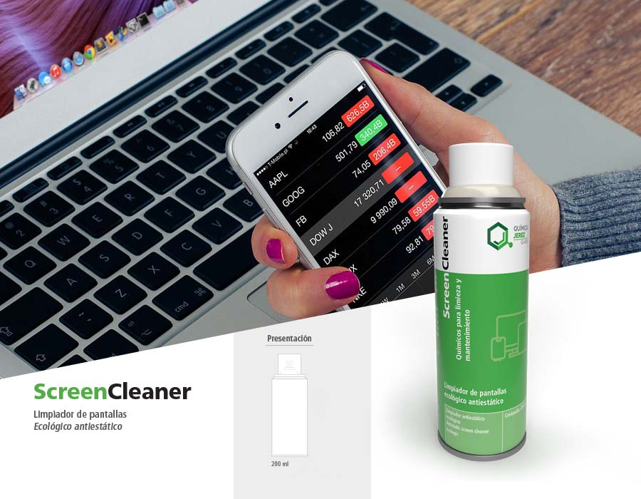 ScreenCleaner química Jerez